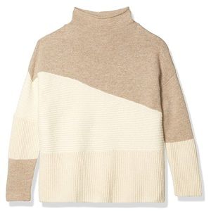 French Connection Patchwork Stripe Sweater